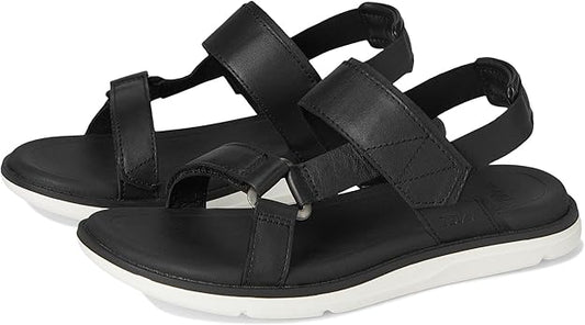 Teva Women's Madera Slingback Outdoor Sandal, Black/White, 6 US, EU 37 Teva