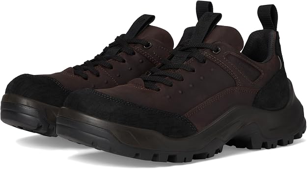 ECCO Men's Offroad Outdoors Hiking Shoe, Black/Mocha, EU 45/US 11-11.5 ECCO