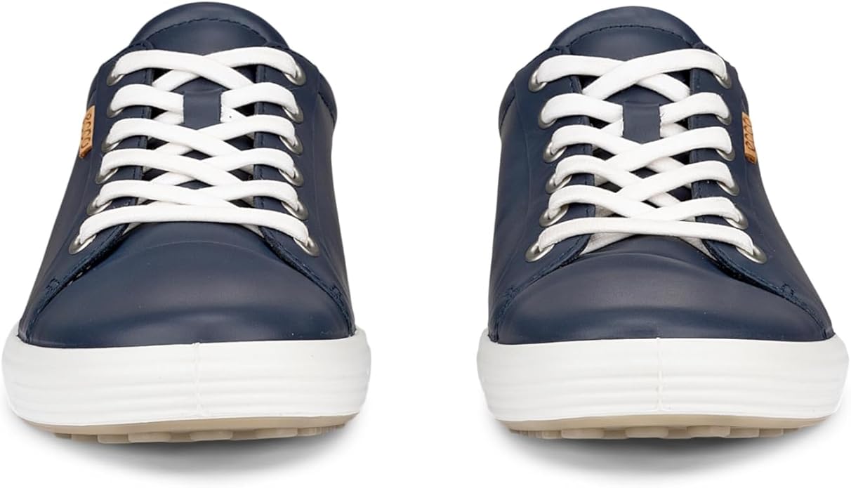 ECCO Women's Soft 7 Leather Sneaker, Marine, EU 36, US 5-5.5 ECCO