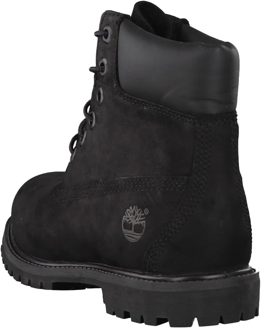 Timberland Women's 6-Inch Premium Waterproof Boot, Black Nubuck - EU 42 Timberland
