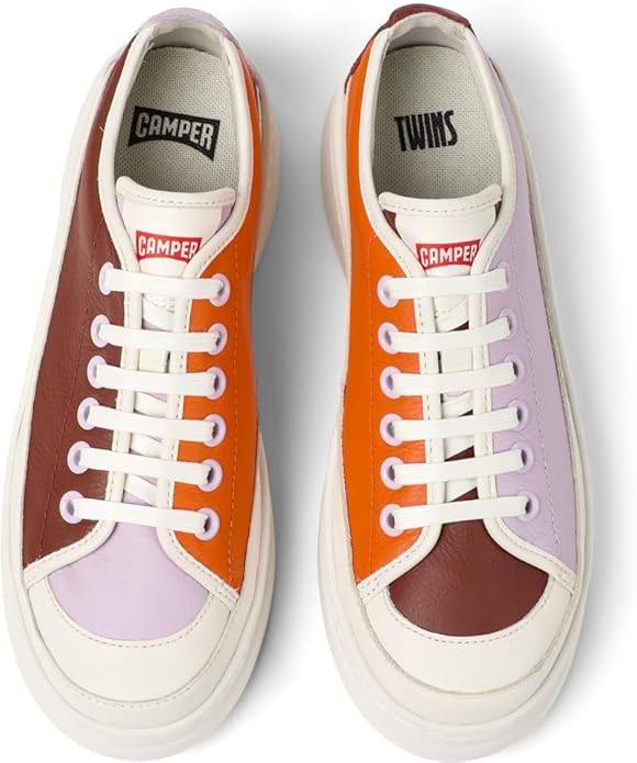 Camper Women's Runner Up Sneaker, Smooth Leather Twins 1, EU 41/US 10 CAMPER