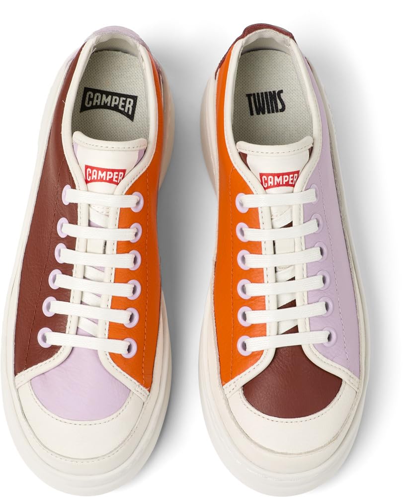 Camper Women's Runner Up Sneaker, Smooth Leather Twins 1, EU 41/US 10 CAMPER