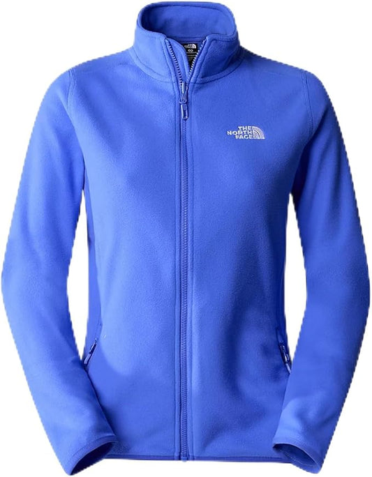 The North Face Women's 100 Glacier Full-Zip Fleece, Solar Blue, Medium The North Face