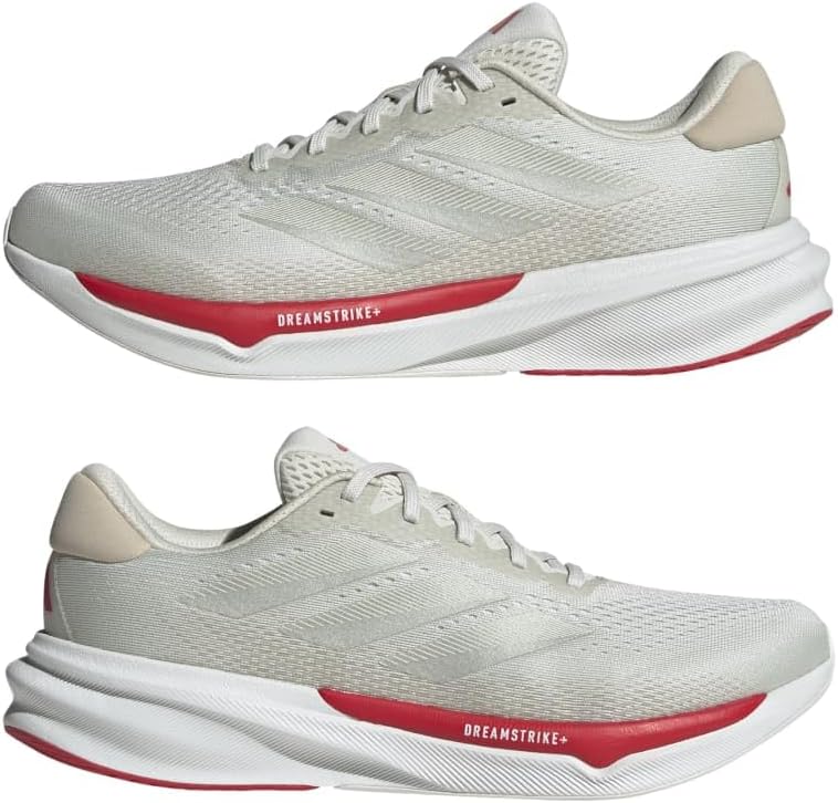 adidas Performance Supernova Stride 2 Men's Running Shoes, Orbit Grey/Matte Silver/Pure Ruby, 12 US, EU 46 2/3 ADIDAS