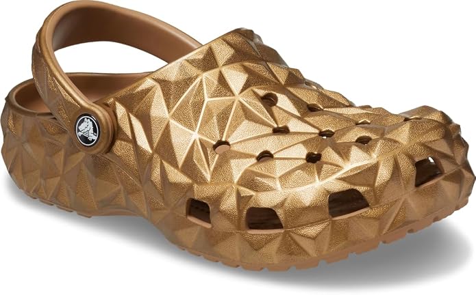 Crocs Unisex Classic Geometric Clog, Bronze, US M2/W4 - EU 33 CROCS