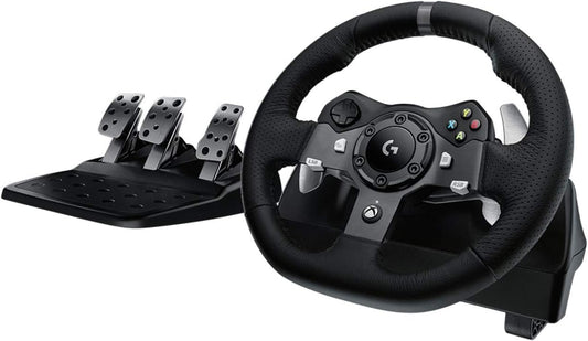 Logitech G920 Driving Force Racing Wheel & Pedals for Xbox Series X|S Xbox One PC – As New Logitech
