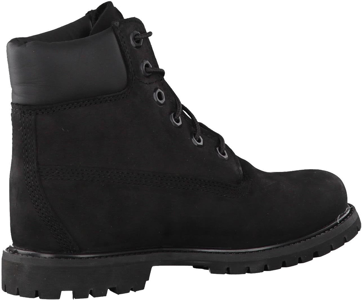 Timberland Women's 6-Inch Premium Waterproof Boot, Black Nubuck - EU 42 Timberland
