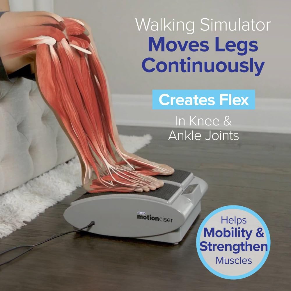 Dr Ho's MotionCiser Passive Exercise Machine – Walking Simulator with Massage & Soothing Heat – 10 Speeds – As New Dr Ho's