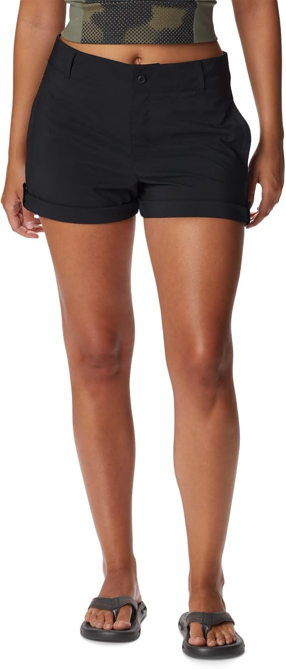 Columbia Women's Silver Ridge Utility Shorts, Black, US 14 Columbia