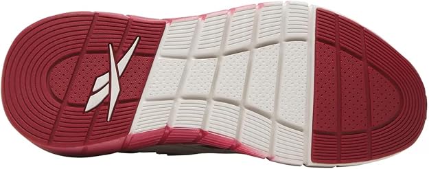 Reebok Women's Nano Gym Sneaker, Luxe Grey/Retro Red, 7.5 US/EU 38 Reebok