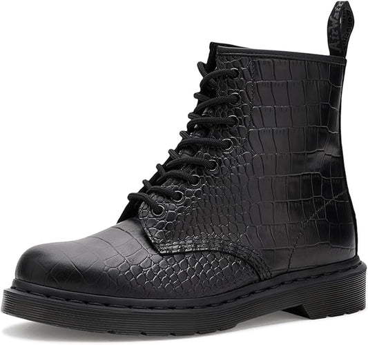 Dr. Martens Women's 1460 Croco 8-Eye Boot, New Vibrance Croco Smooth Leather, UK 4/US 6/ EU 37 Dr Martens