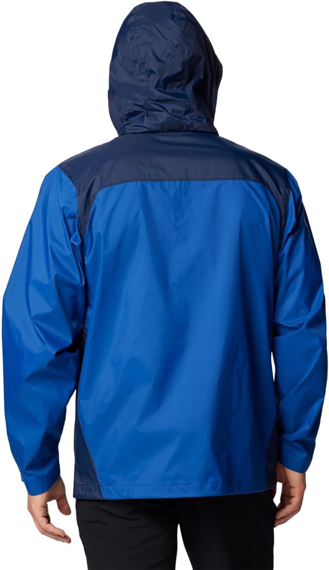 Columbia Men's Glennaker Lake II Rain Jacket, Mountain Blue, Large Columbia