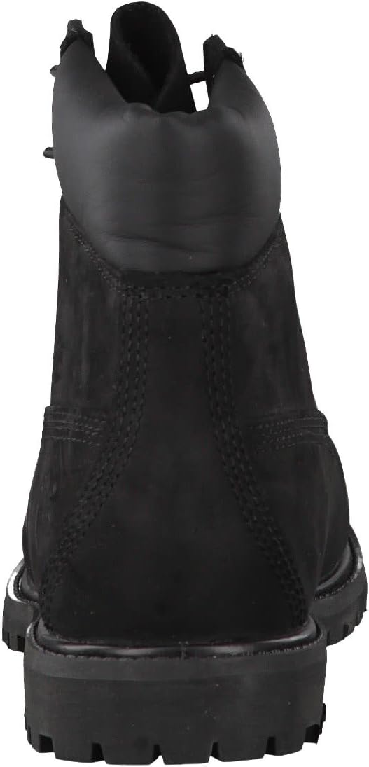 Timberland Women's 6-Inch Premium Waterproof Boot, Black Nubuck - EU 42 Timberland