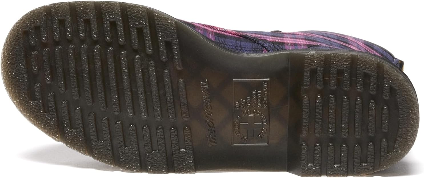 Dr. Martens Women's 1460 8-Eye Boot, Pink Multi Tartan, UK 5/US 7 / EU 38 Dr Martens