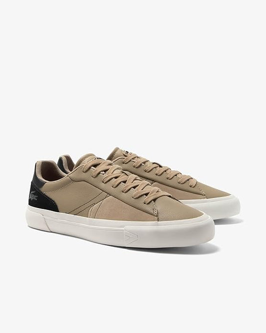 Lacoste Men's L006 223 1 SMA Sneaker, Brown, 7 US, EU 39.5 Lacoste
