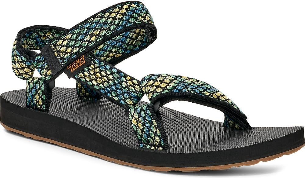 Teva Women's Original Universal Sandal, Chroma Black/Lemon - EU 36 Teva