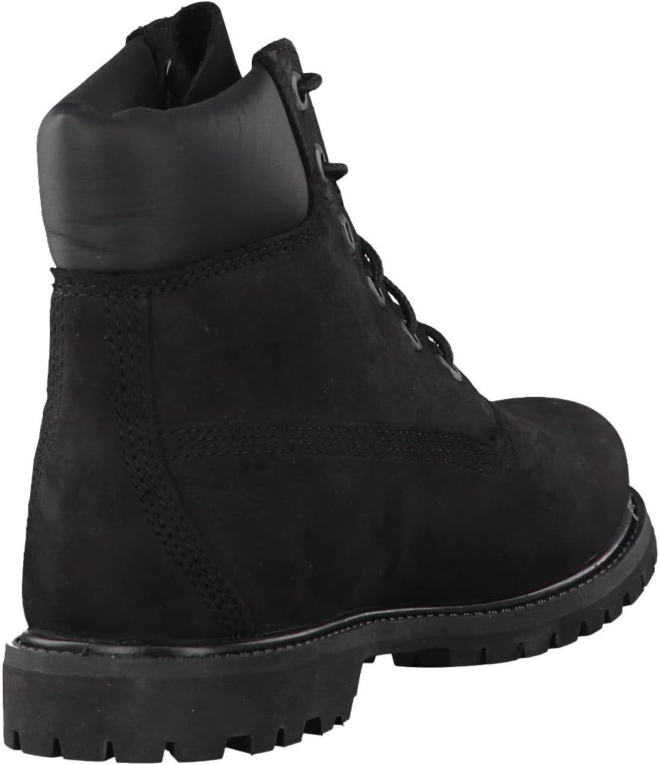 Timberland Women's 6-Inch Premium Waterproof Boot, Black Nubuck - EU 42 Timberland