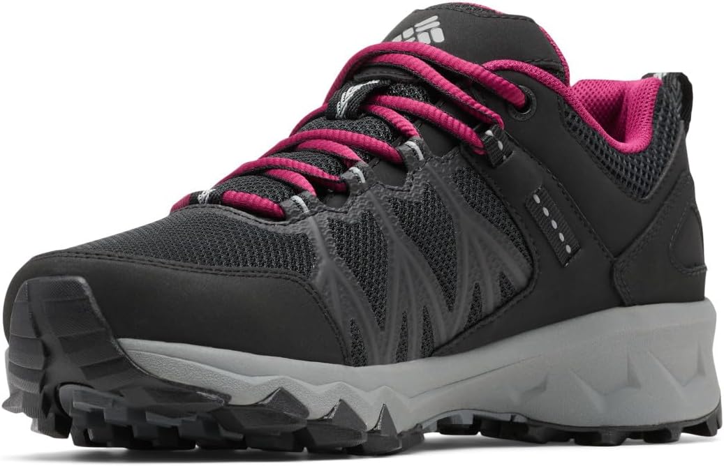 Columbia Women's Peakfreak II Mid Outdry Hiking Boots, Black, Grey Steel, US 9.5/ EU 40.5 Columbia