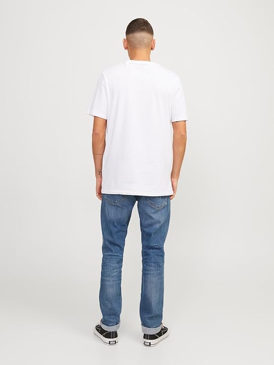JACK & JONES Men's Slim Fit Jeans, Blue Denim, 34W x 32L JACK AND JONES