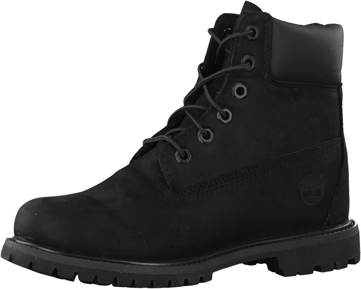Timberland Women's 6-Inch Premium Waterproof Boot, Black Nubuck - EU 42 Timberland