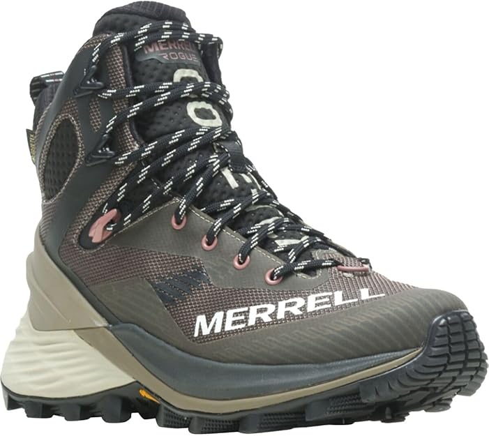 Merrell Women's Rogue Hiker Mid GTX Hiking Boot, Brindle, 6 US / EU 36 Merrell