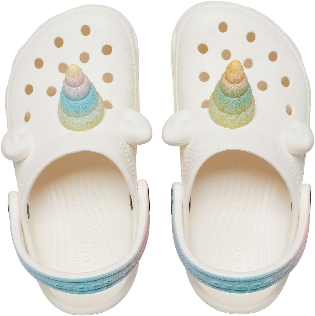 Crocs Kids Classic I AM Clog, Unicorn - C4 / EU 21 CROCS