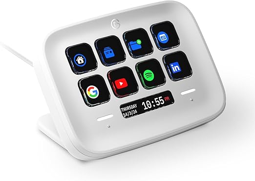 Elgato Stream Deck Neo 8-Key Customizable Control Pad for Mac & PC – As New Elgato