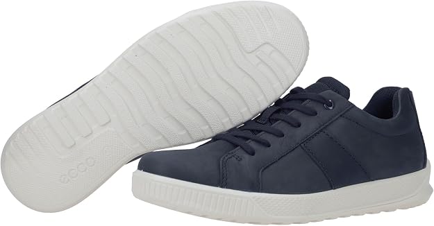 ECCO Men's Byway Lace Up Leather Sneaker, Night Sky, EU 42/US 8-8.5 ECCO