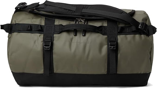 The North Face Unisex Adult's Base Camp Duffel Bag - Medium, Forest Olive/Safety Green, Medium The North Face