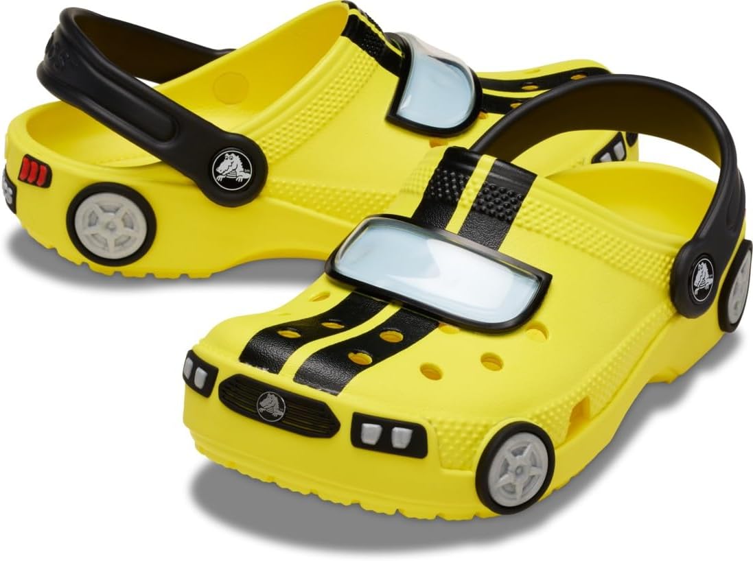 Crocs Kids Classic I AM Clog, Race Car - J2 / EU 34 CROCS