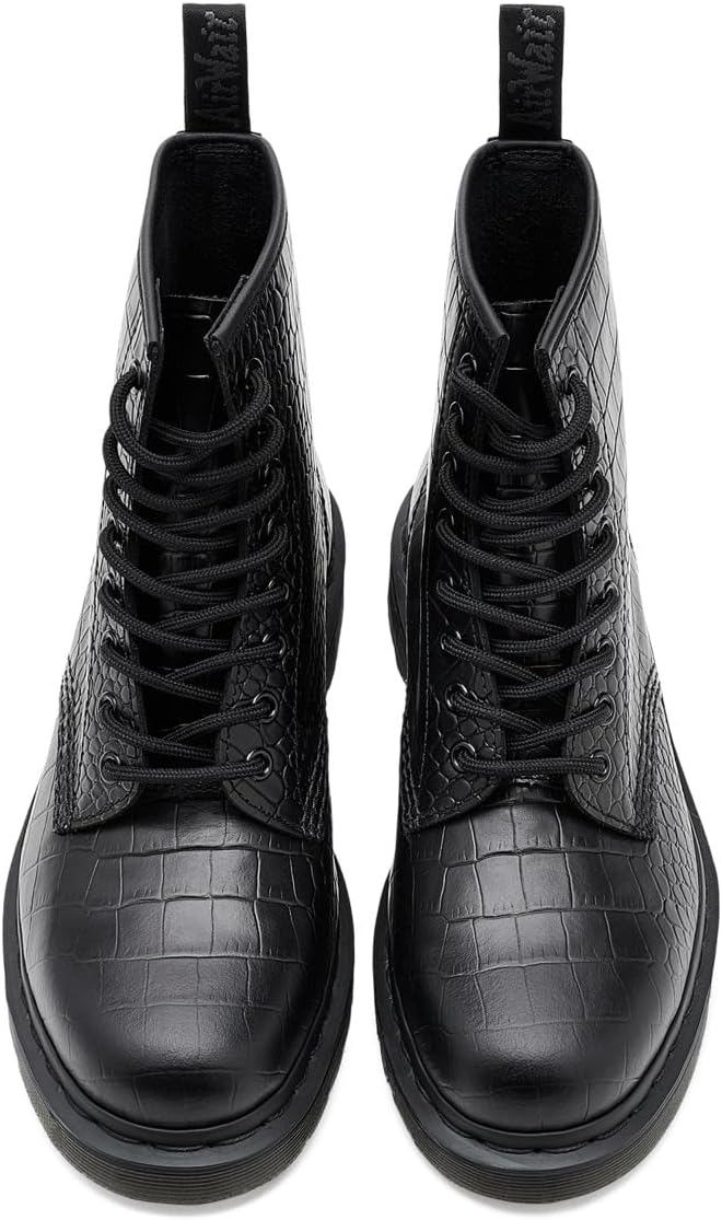 Dr. Martens Women's 1460 Croco 8-Eye Boot, New Vibrance Croco Smooth Leather, UK 4/US 6/ EU 37 Dr Martens