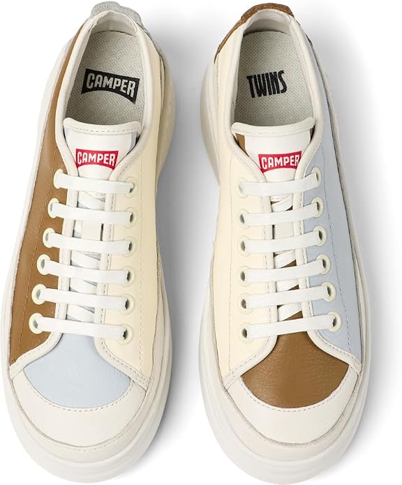 Camper Women's Runner Up Sneaker, Smooth Leather Twins 2, EU 40/US 9 CAMPER