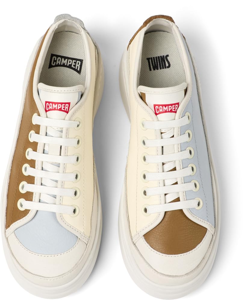 Camper Women's Runner Up Sneaker, Smooth Leather Twins 2, EU 40/US 9 CAMPER