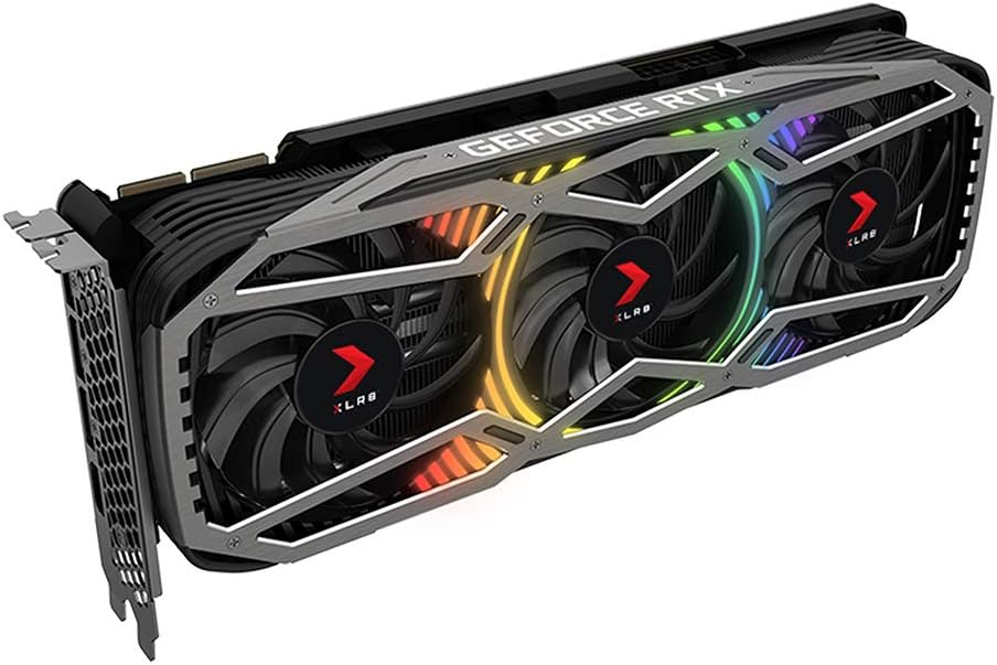 PNY GeForce RTX 3070 XLR8 Gaming REVEL EPIC-X RGB 8GB GDDR6 Triple Fan LHR – Excellent Condition PNY