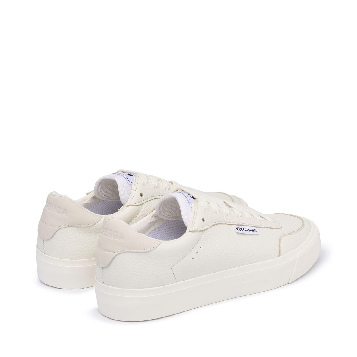 Superga Unisex 3843 Court Sneaker, White Favorio, EU 42/US M9W10.5 Suprega