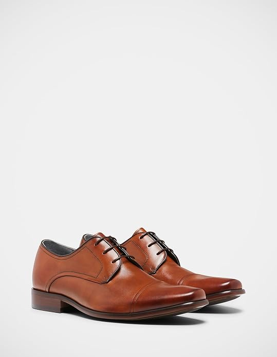 Julius Marlow Men's Knock Dress Shoe, Cognac, UK 8/US 9, EU 42 JULIUS MARLOW