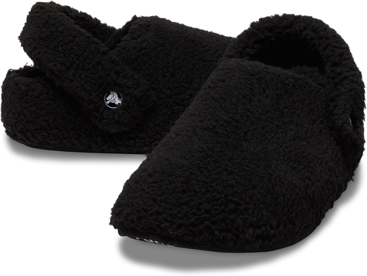 Crocs Unisex Classic Cozzzy Slipper, Black, US M2/W4 - EU 33 CROCS