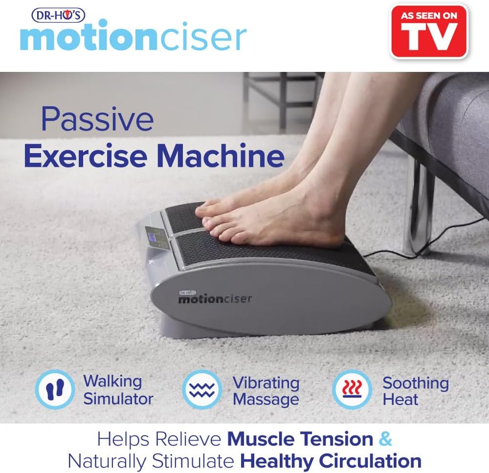 Dr Ho's MotionCiser Passive Exercise Machine – Walking Simulator with Massage & Soothing Heat – 10 Speeds – As New Dr Ho's