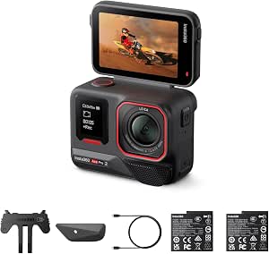 Insta360 Ace Pro 2 8K Action Camera Standard Bundle - Midnight Black INSTA360