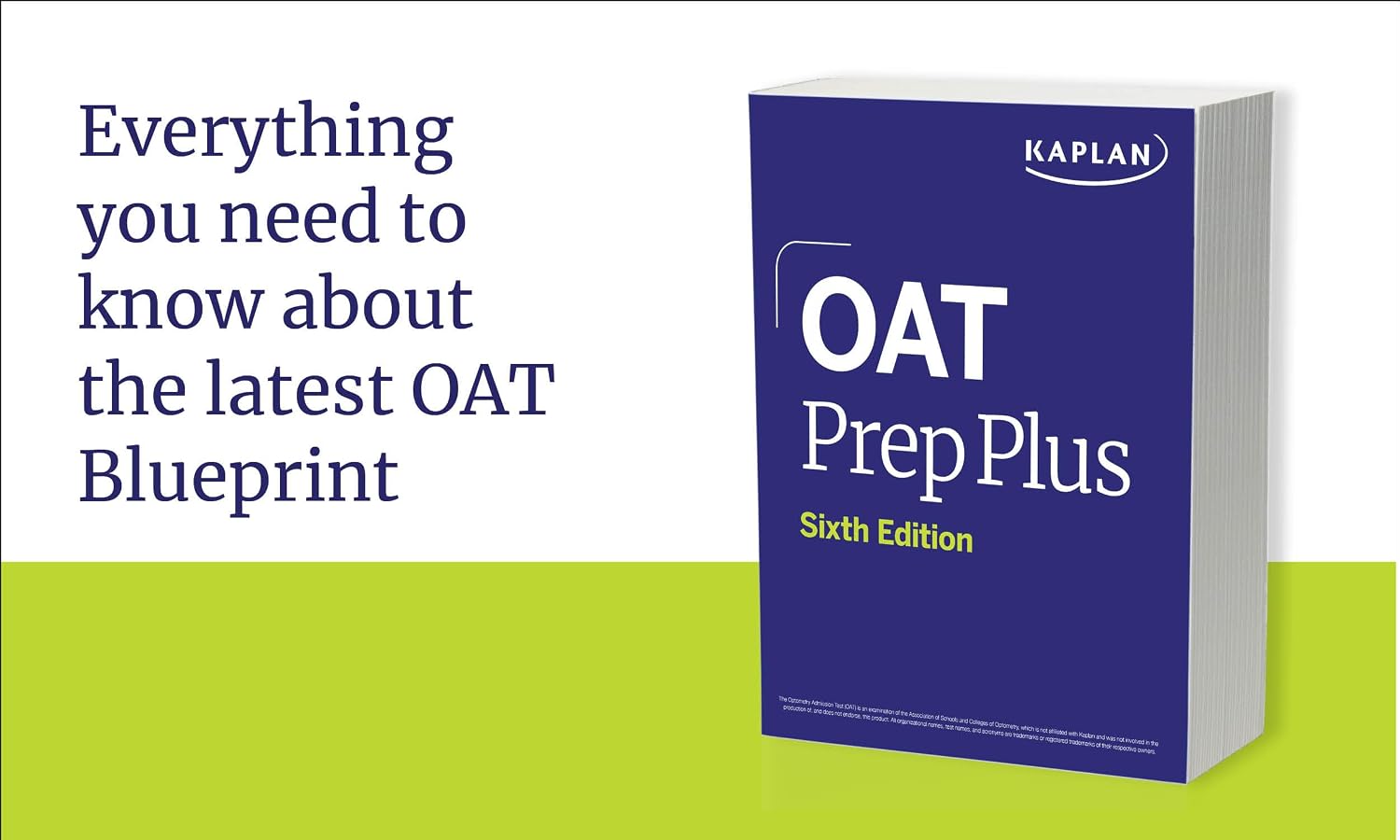OAT Prep Plus, Sixth Edition (2026) - As New Kaplan
