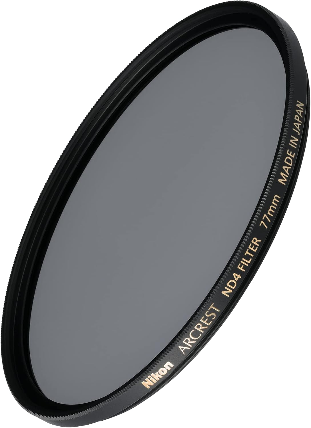 Nikon ARCREST ND4 Neutral Density Filter 77mm - 2-Stop, Zero One AR Coating Nikon
