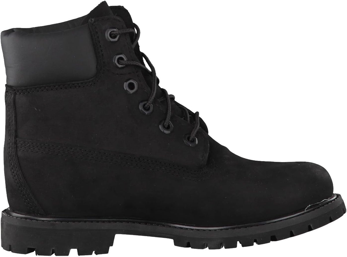 Timberland Women's 6-Inch Premium Waterproof Boot, Black Nubuck - EU 42 Timberland