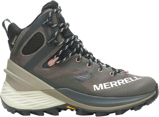 Merrell Women's Rogue Mid GTX Hiking Boot, Brindle, 10 US Merrell