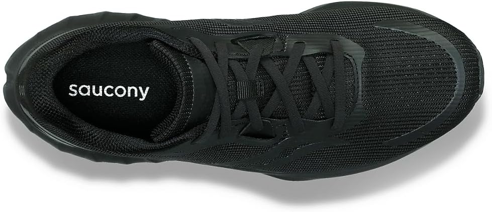 Saucony Men's Tide 2 Sneaker, Triple Black, US 9, EU 42.5 Saucony