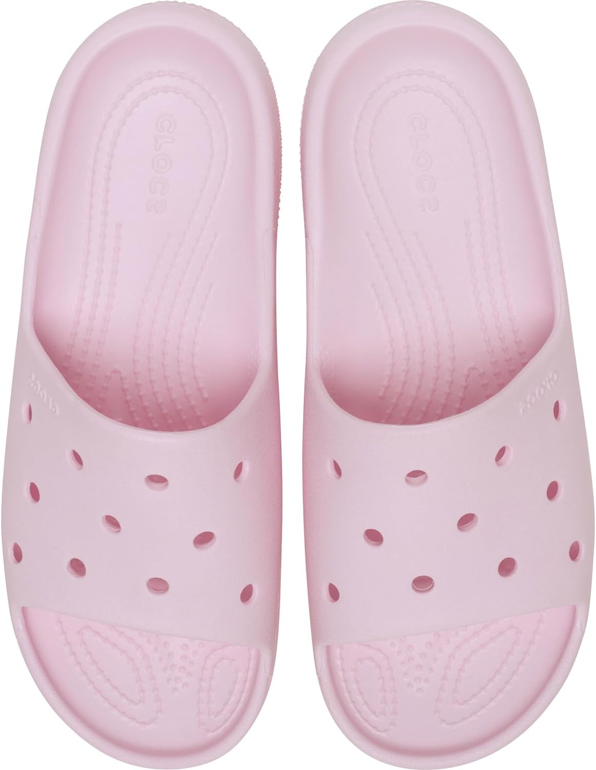 Crocs Unisex Classic Slide V2, Pink Milk, US M9/W11 - EU 42 CROCS