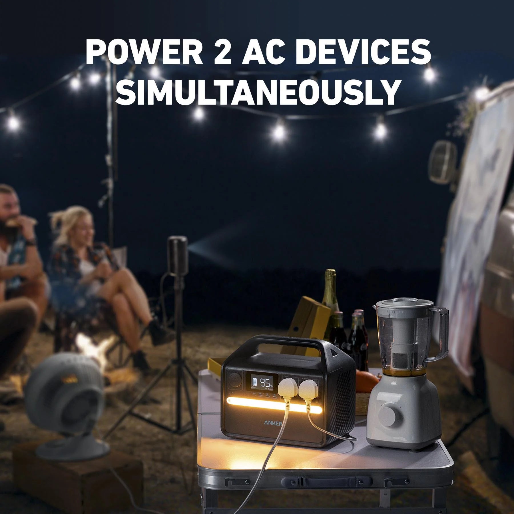 Anker 535 PowerHouse 512Wh Portable Power Station 500W LiFePO4 - As New Anker