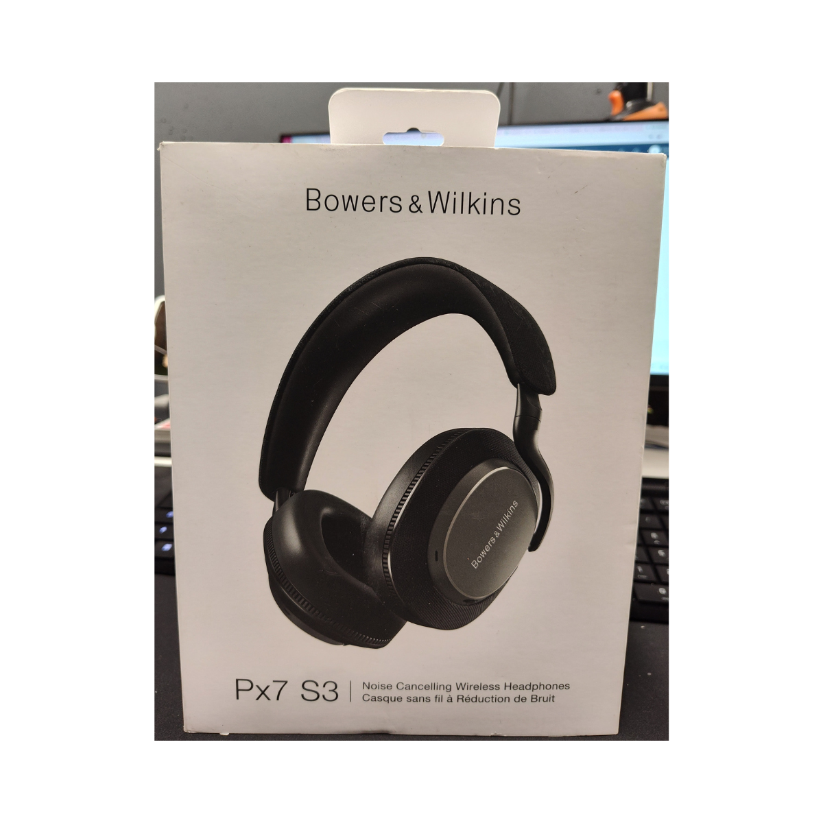 Bowers & Wilkins Px7 S3 Wireless Noise Cancelling Headphones Anthracite Black - As New Condition AMAZON NEW WAREHOUSE