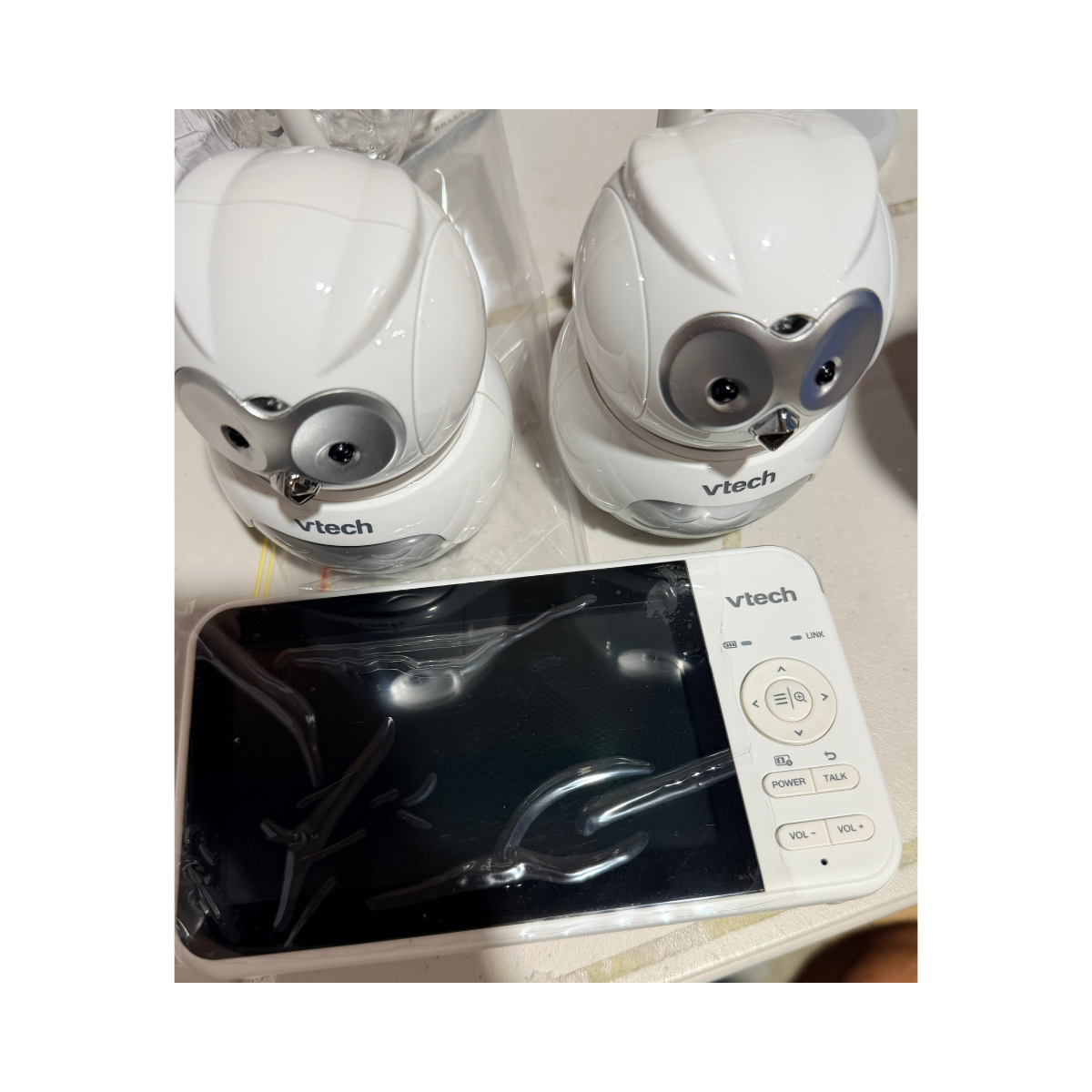 VTech BM5550-OWLN 5" 2-Camera Full Colour Pan & Tilt - As New Condition VTECH