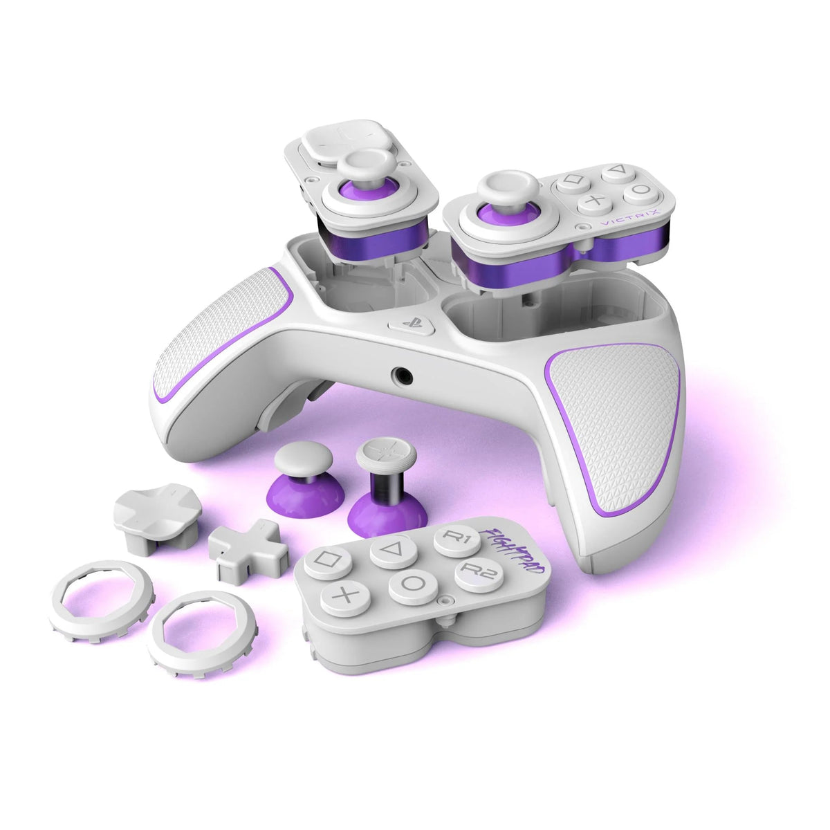 Turtle Beach Victrix Pro BFG Reloaded Wireless Modular Controller for PS5, PS4 & PC - White Turtle Beach