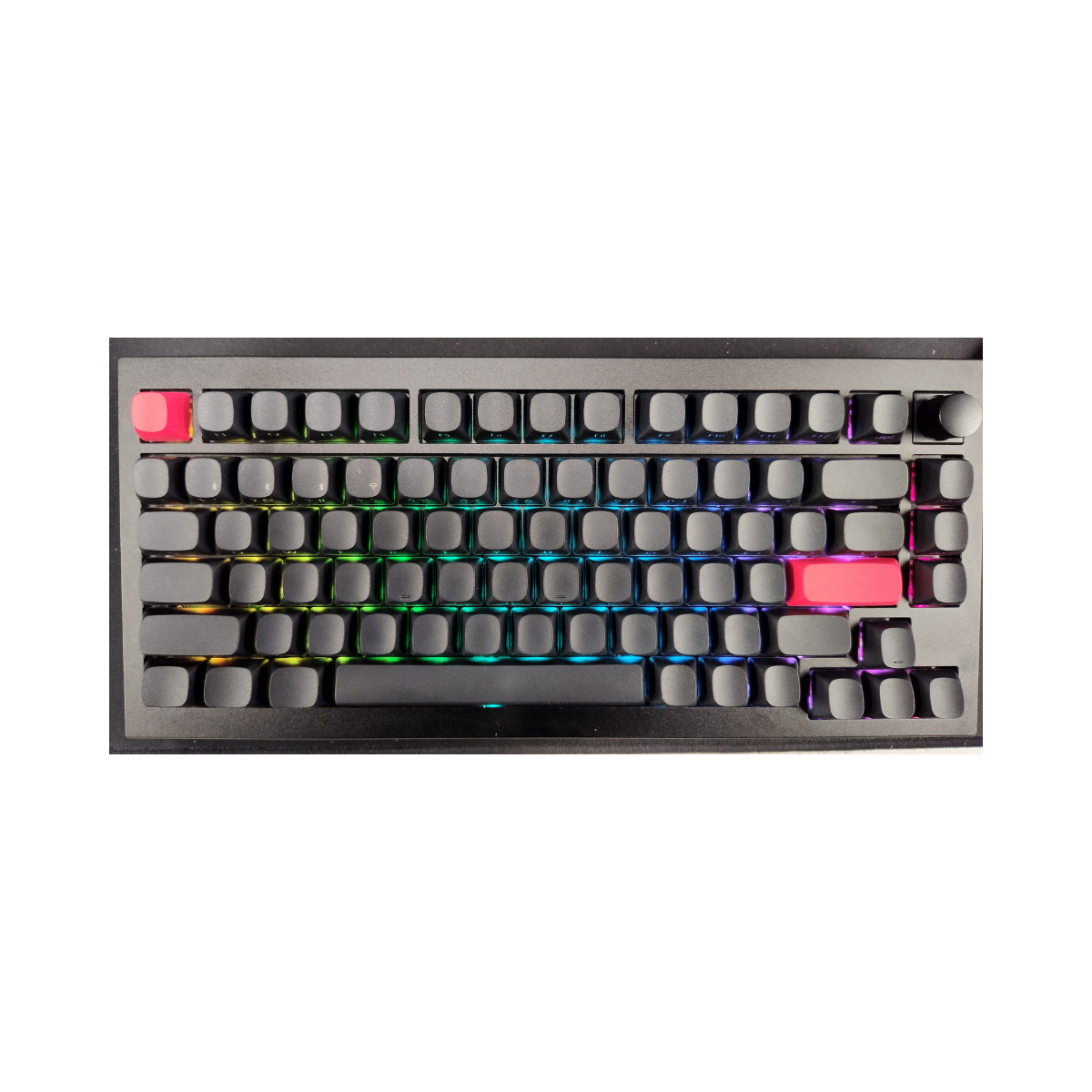 Keychron Q1 Max RGB QMK/VIA Wireless Mechanical Keyboard Knob Gateron Jupiter Brown – As New Condition Keychron